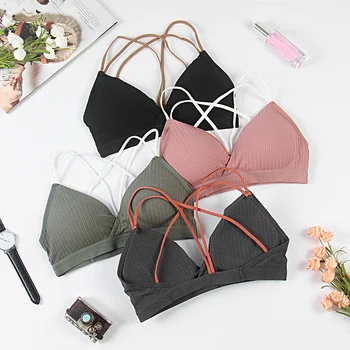 

CMENIN Women push up bra Bra Bralette Lingerie cotton Lady wireless Female Underwear Bralette Women lingerie Tops B0143