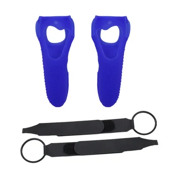 

Protective Durable Controller Cover Soft Strap Game Console Grip Anti Slip Solid Home Silicone Fashion For Oculus Quest Rift S