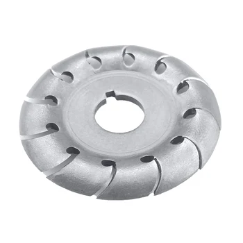 

Manganese Steel Wood Shaping Disc Wood Carving Disc 16mm Bore 12 Teeth Extreme Shaping Disc for 100/115 Angle Grinder New O21