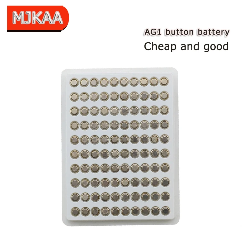 Продавцы продают 1000 шт Дешевые AG11.55V кнопки батареи LR621 364A SR621W LR60 1,5 В щелочные часы батареи дистанционного управления