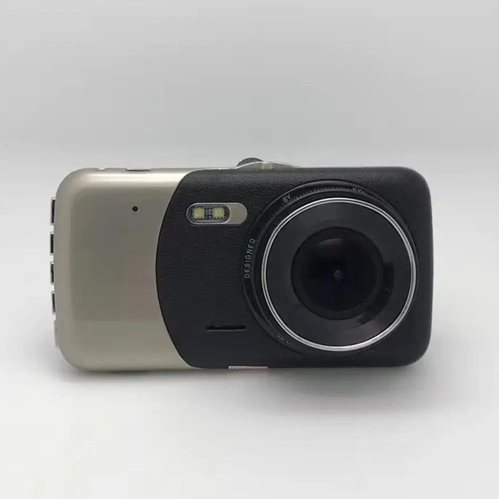 4 дюйма ips Full HD 1080P вождение автомобиля Регистраторы Видеорегистраторы для автомобилей вождения Регистраторы Широкий формат с двумя объективами Автомобильный видеорегистратор