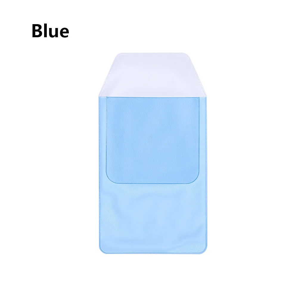 blue 1 шт. цветной ПВХ Карманный Протектор герметичная Защитная ручка сумка доктора медсестры сумка для ручки утечки офисных больниц - Цвет: blue