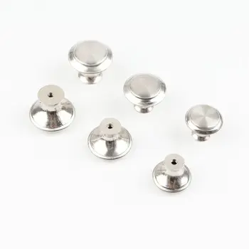 

304 stainless steel single hole handle metal round single hole small handle modern minimalist drawer cabinet door handle