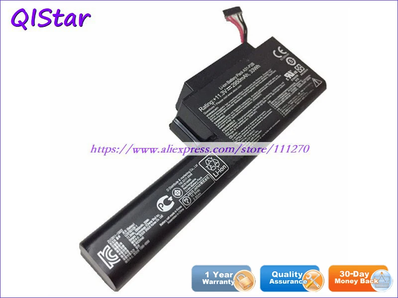QISTAR 11,3 V 2950mAh 33Wh подлинный A31-P2B 0B23-00290J4 Аккумулятор для ноутбука Asus