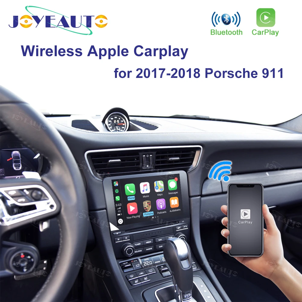 Joyeauto Wifi беспроводной Carplay для Porsche PCM3.1/PCM4.0 Android Авто/зеркало iOS зеркалирование 2010- Cayenne/boxxter/911/Macan