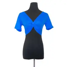 Королевский SMEELA женщин рюшами рукавом галстук топ блуза чоли Цыганский танец живота 2039