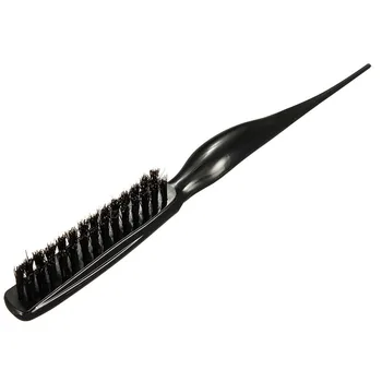

Black Pointed Tail Hair Brush Hair Comb Professional Barber Accessories Tie Hair Pointed Tail Comb Hairdressing Hair Brush