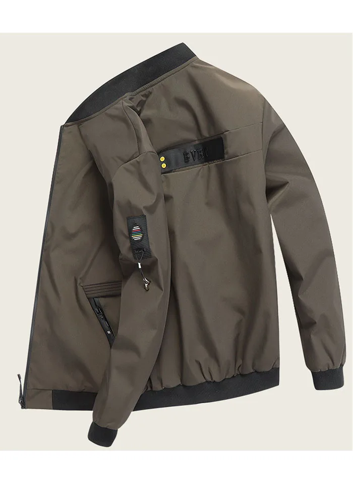 2019 мужские куртки весна осень повседневные пальто куртка-бомбер тонкая модная мужская верхняя одежда мужская брендовая одежда