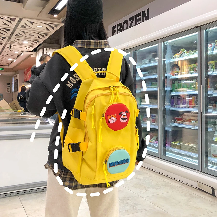 

Large Capacity Women Travel Backpacks Oxford Women Bookbags Funny Anime Women Backpacks Harajuku Schoolbogs For Teenage Girl's