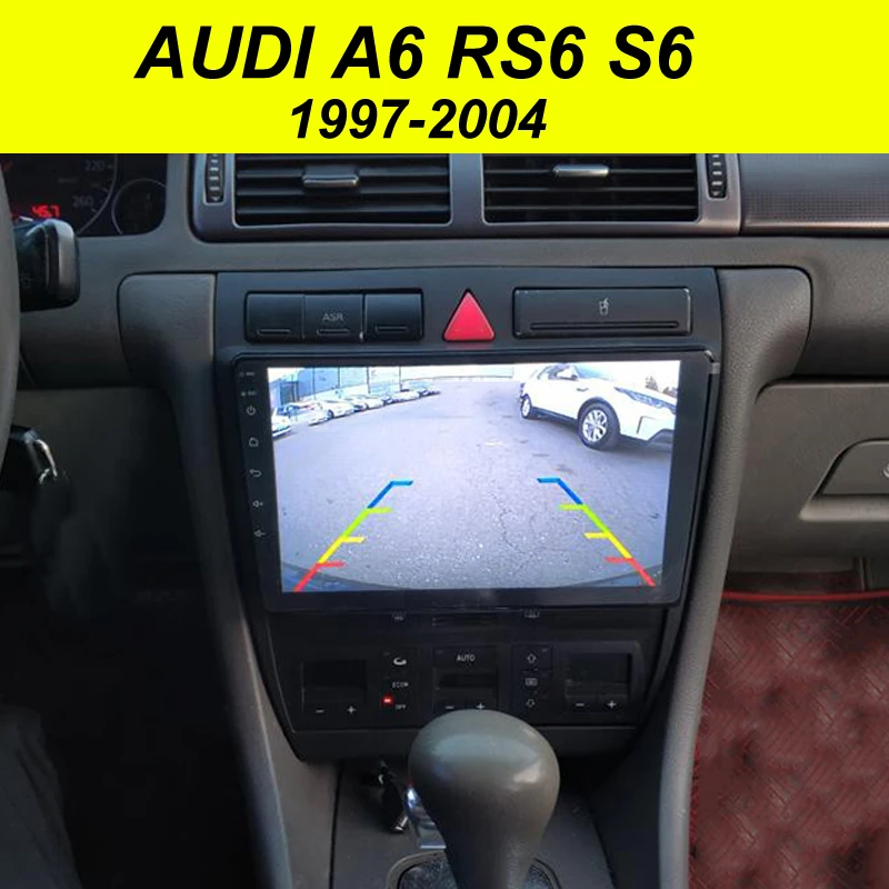 Автомобильный мультимедийный плеер Android 10 0 64 ГБ 2Din GPS для Audi A6 RS6 S6 GU | Автомобили и
