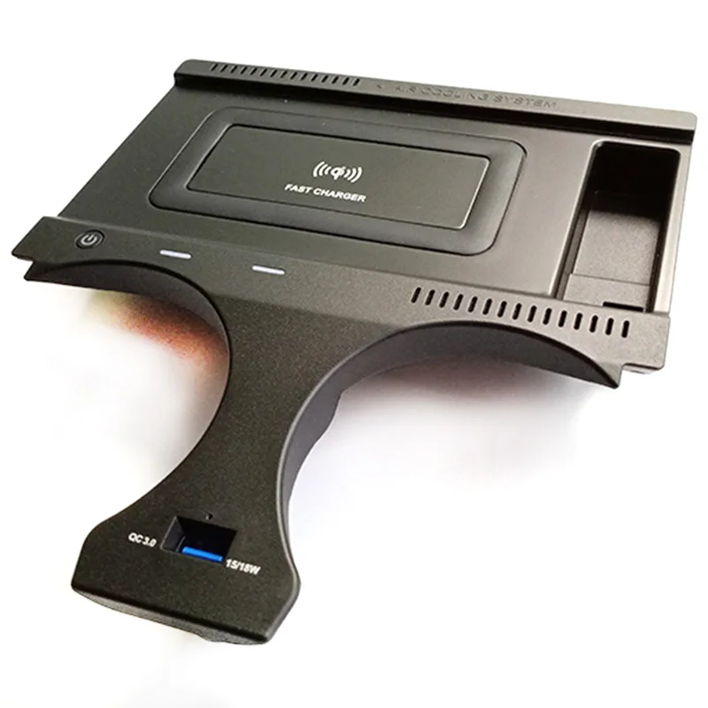 

Car 10W QI Wireless Charger Charging Plate Wireless Mobile Charger Accessories for BMW X3 X4 G01 G02 2018-2020