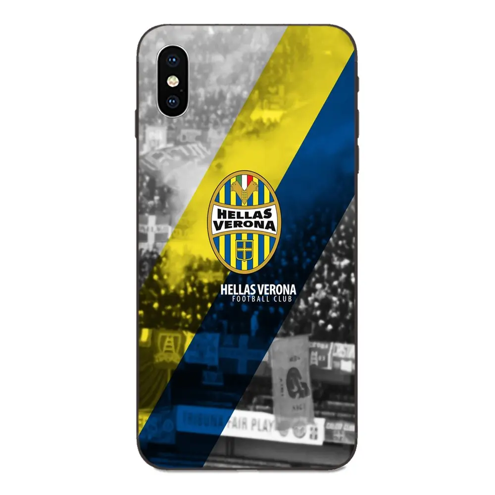 Для Xiaomi Redmi Mi Note 2 3S 8 9 Lite SE Pro Модный мягкий ТПУ чехол для телефона Italy Hellas Verona Fc |
