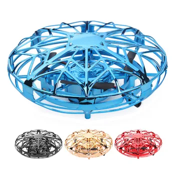 

Induction Drone Mini 4 Axis Drone UFO 360 Degree Rotation Flying Hand Induction Aircraft Toy UFO Kids Intelligent Electronic Toy