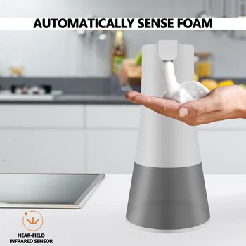 

Automatic Foam Soap Dispenser Smart Sensor Liquid Soap Dispenser Intelligent Induction Foam Dispenser Dispensador de jabón