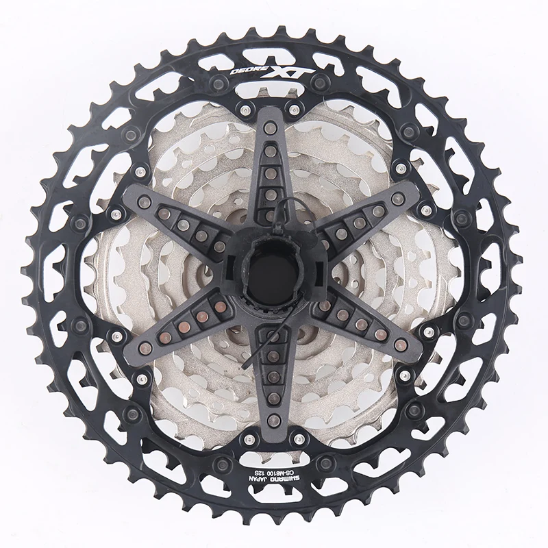 Новый Shimano XT CS M8100 12 скоростей кассета Звездочка 10 45T 51T MTB велосипед бесплатно