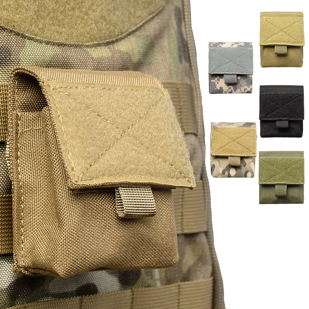 1000D Molle Multi-functional Utility Waist Pouch Bag Tactical Outdoor Army Khaki 