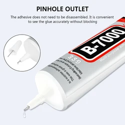 Colle pour strass 3ml 9ml B7000, aiguilles pour bijoux adhésifs en cristal, résine époxy, bricolage, artisanat, fournitures de verre, réparation 