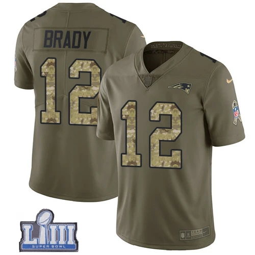 MEN Мужская футболка New England Rob Gronkowski Patriots Super Bowl LIII Bound Navy - Цвет: MEN