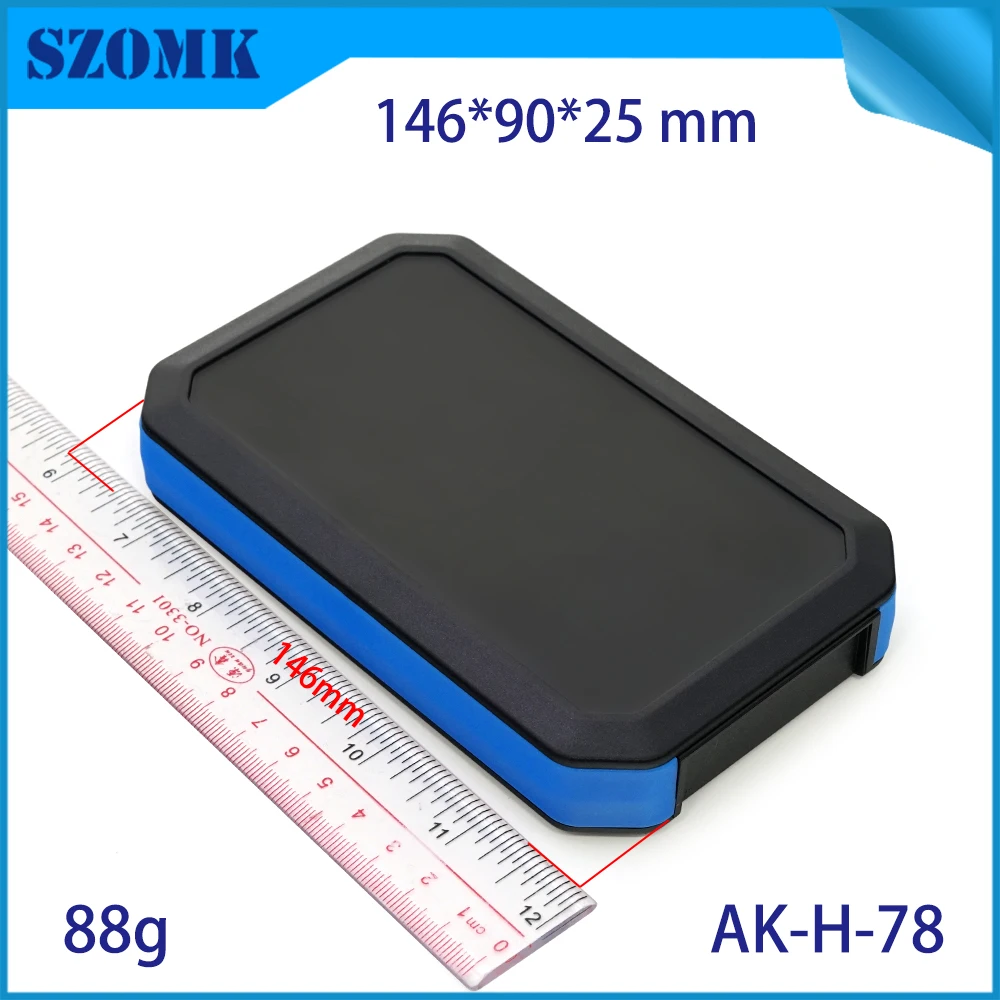 szomk handheld plastic box for electronics instrument housing plastic enclosure for pcb design junction box device project box (9)