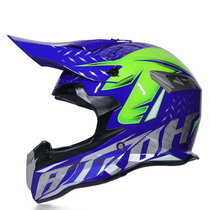 MSUEFKD мотоциклетный шлем мотокроссы внедорожные шлемы для квадроциклов Dirtbike горные Гонки шлем DOT capacete - Color: 19a