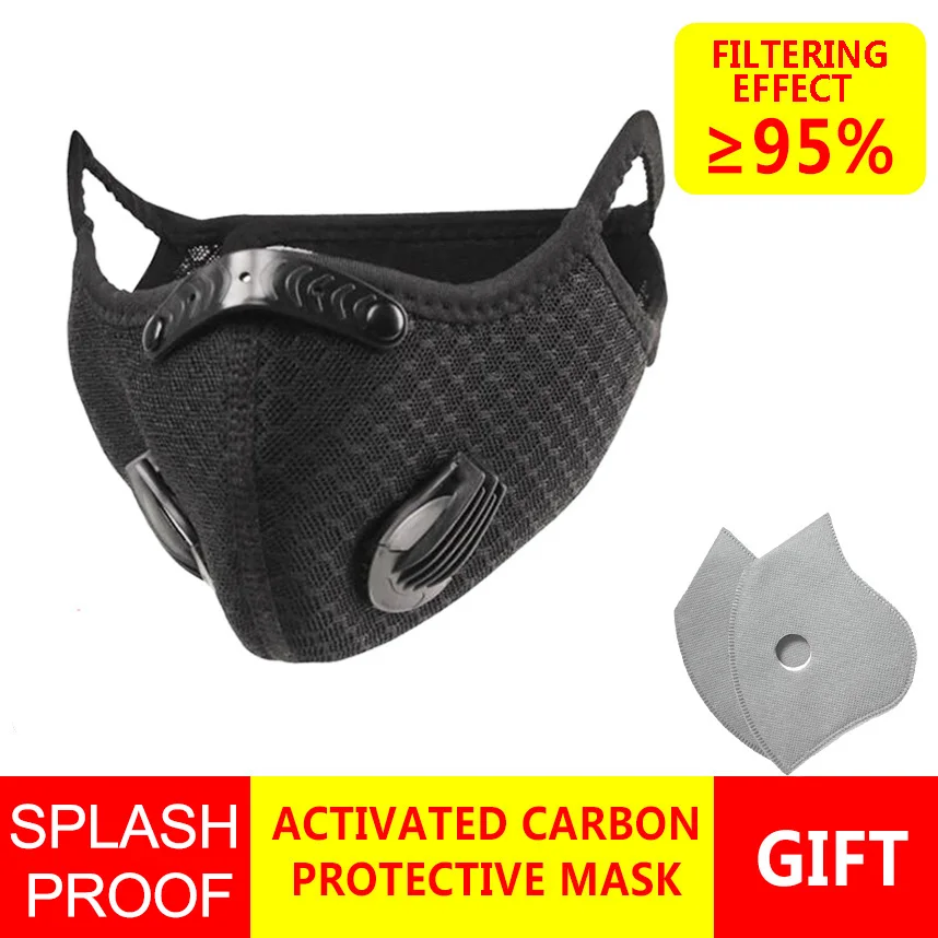 

1PC Mask Face Mask 2PCS 5 Layers Of Protection Mouth Mask Respirator Masque Dust Mask Anti Droplet Infections Face Masks pm 2.5