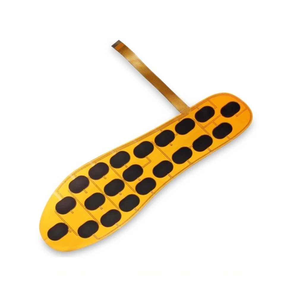 

Taidacent Exercise Posture Correction Multi-point Pressure Sensor Insole Plantar Pressure Measurement FSR Gait Analysis Sensor
