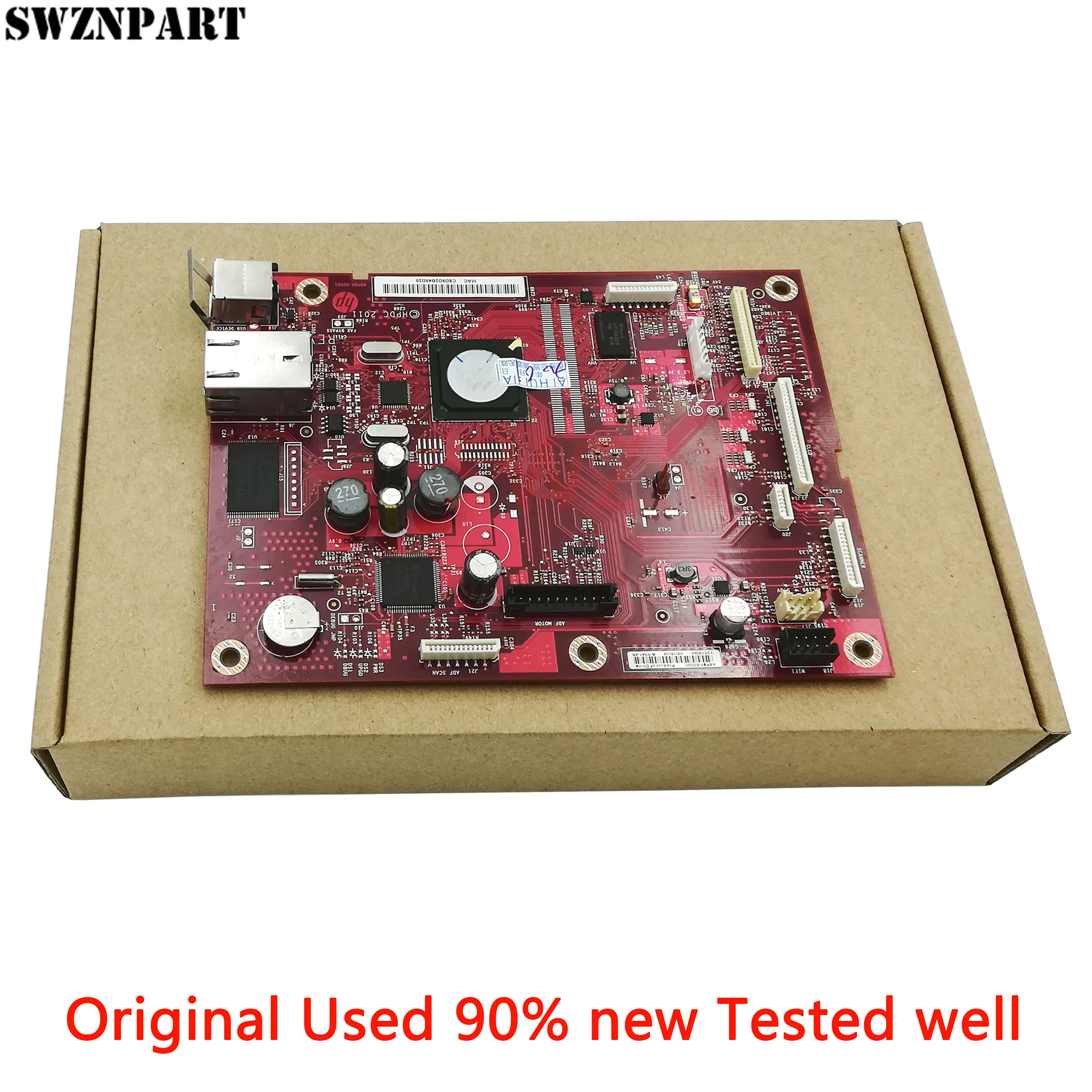 Форматировщик PCA ASSY материнская плата для HP Laserjet Pro MFP M521DN 521 M521DW A8P80 60001|formatter board|main