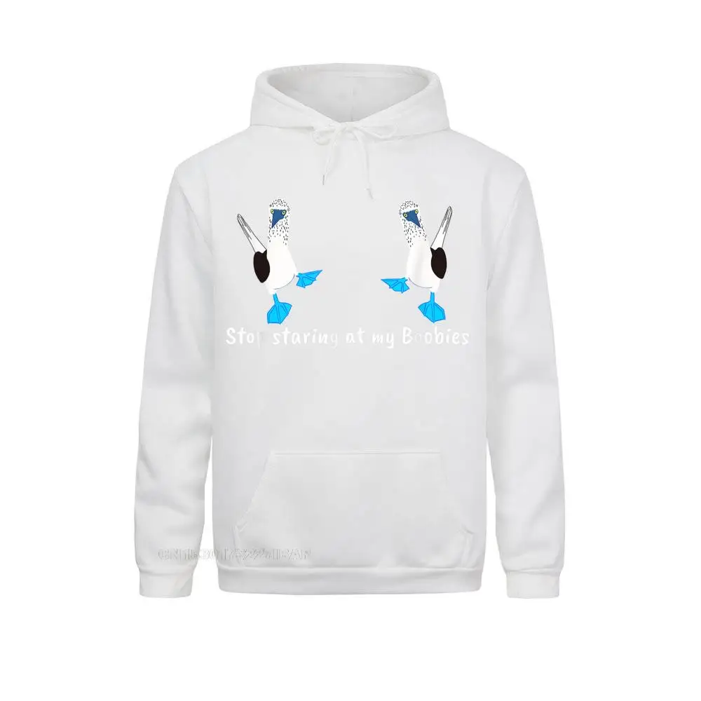 thumbnail image 1 of Deja de mirarme las tetas. Divertidas tetas de patas azules. Sudaderas masculinas caprichosas. Sudaderas con capucha de estilo sencillo. Ropa ajustada de manga larga., 1 of 5
