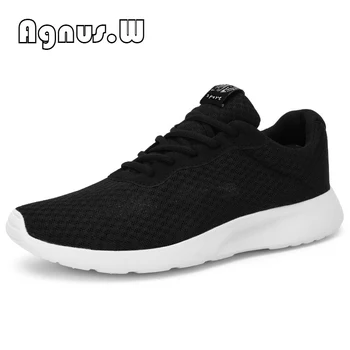 

Agnus.W New Casual Shoes Plus Size Mens Shoes Outdoor Lightweight Comfortable Walking Sneakers Tenis Running Shoes