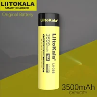 1-8 sztuk LiitoKala 2020 nowy Lii-35S 18650 3.7V 3500mAh akumulator litowy wielokrotnego ładowania do latarki LED 2