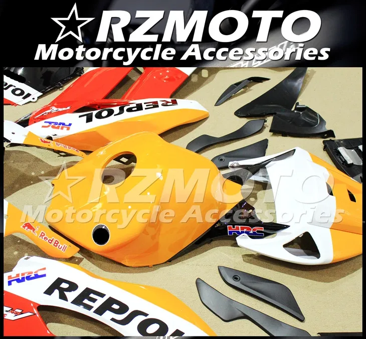 ABS мотоцикл обтекатель комплект для HONDA CBR1000RR 2004-2005 год кузов литья под давлением Магазин № 1331