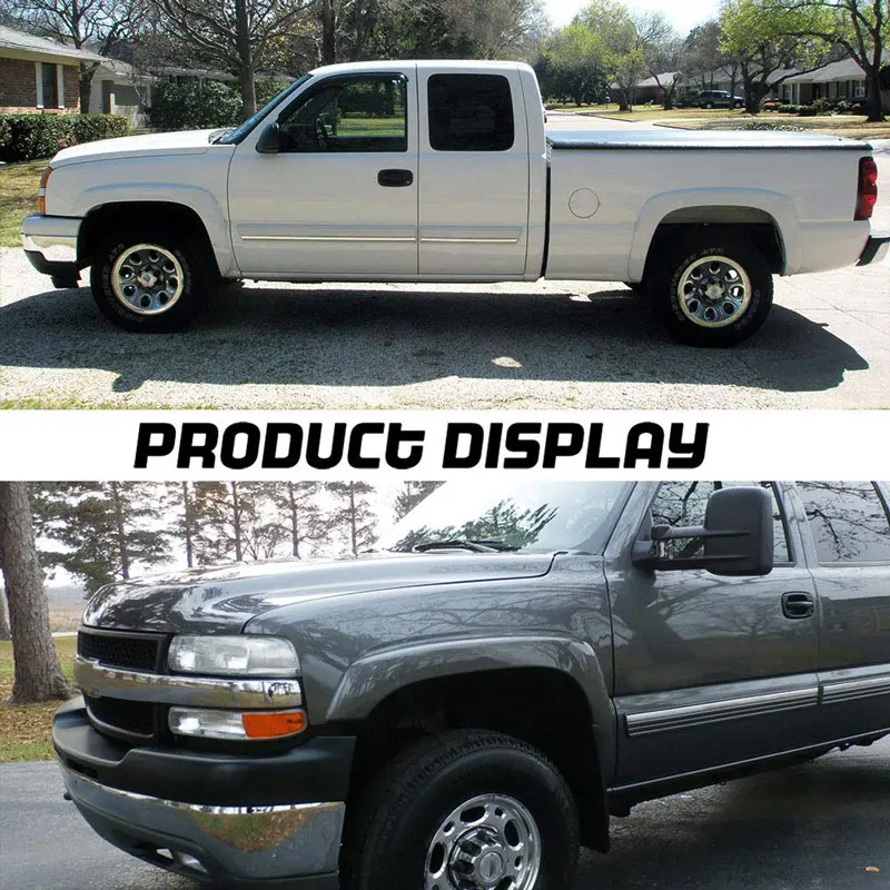Дверная ручка совместима for1999-2006Chevy Silverado GMC Sierra2000-2006Chevy Tahoe GMC Yukon Suburban Avalanche-снаружи слева