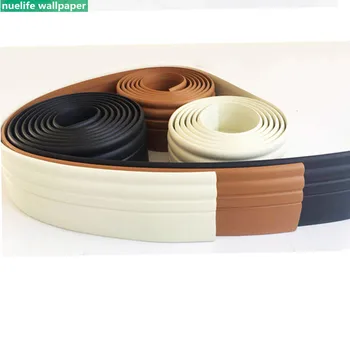 

White black khaki baseboard self-adhesive living room bedroom baseboard waist line kindergarten skirting 3D foam wa