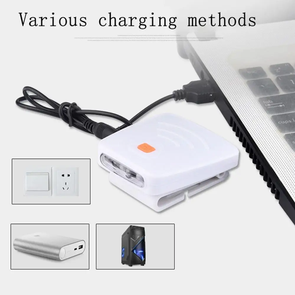 USB перезаряжаемая Рыбалка для Кепки Шляпа легкий сенсор светодиодный головной фонарь на клипсе для ночного вечера Кемпинг Альпинизм Рыбалка