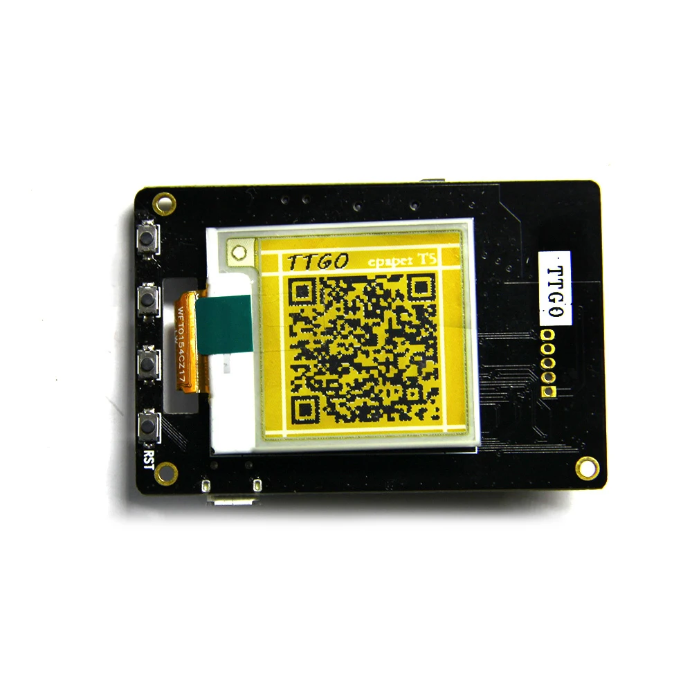 TTGO T5S V1.2 Wifi модуль системы беспроводной связи bluetooth база ESP-32 Esp32 желтый дисплей EPaper Sperker электрическая макетная плата
