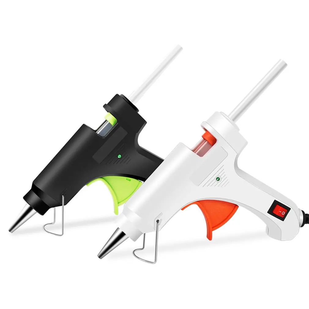 

20W 220V Industrial Hot Melt Glue Gun Thermo Electric Heat Temperature DIY Repair Tool Without Glue Stick