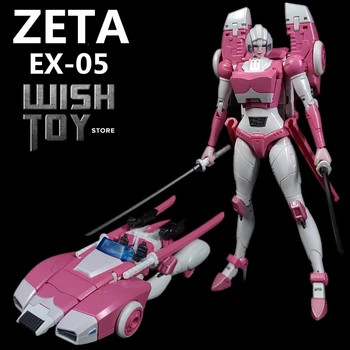 

ZETA Transoformation G1 EX05 EX-05 Pearl Paint Pink Arcee MP Ratio Action Figure Robot Collection Toys