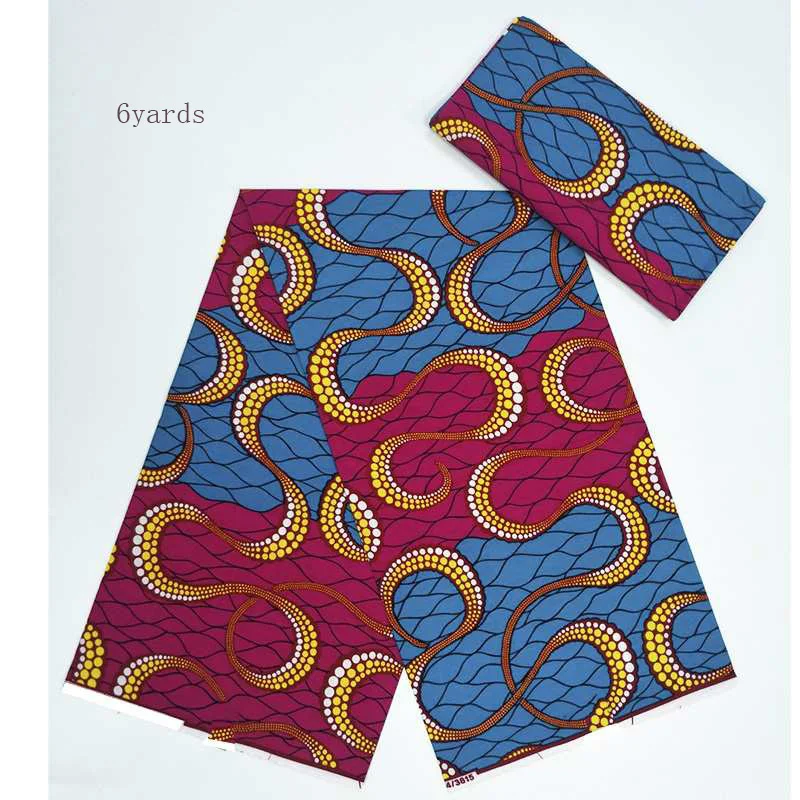 

high quality african real dutch wax print fabric ankara dashiki cotton wax print fabric by 6 yards for sewing