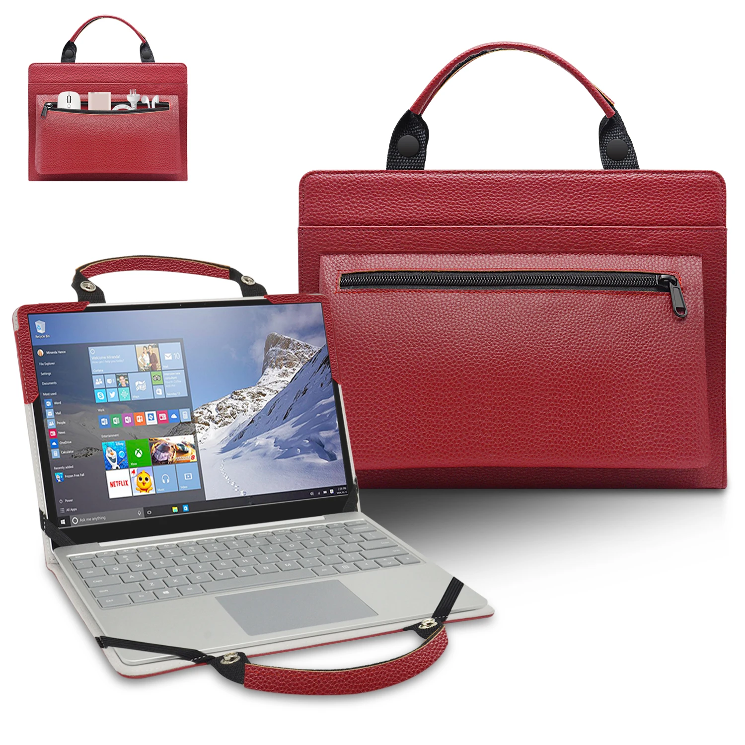 Capa Protetora Mais Bolsa Portátil para 16 Macbook Pro 16 Polegada2023 Liberação A2141 & lg Grama 16 2-em1 16t90p lg Grama 16 em