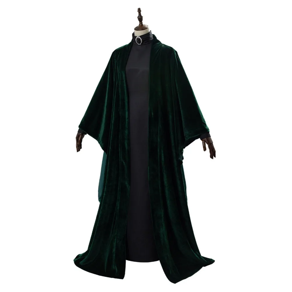 Minerva McGonagall костюм косплей наряд платье Хэллоуин Косплей костюмы на заказ