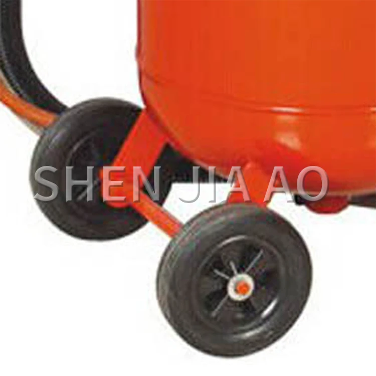 28 Gallons automatic recycling sandblasting machine, rust and oil removal sandbl