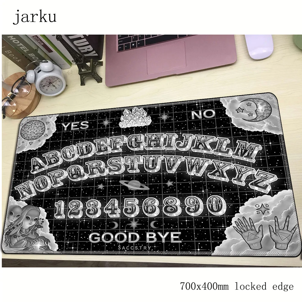 Ouija доска геймерский коврик для мыши 700x400X3 мм игровой коврик для мыши подарок на Хэллоуин аксессуары для ноутбука ПК коврик для ноутбука эргономичный коврик