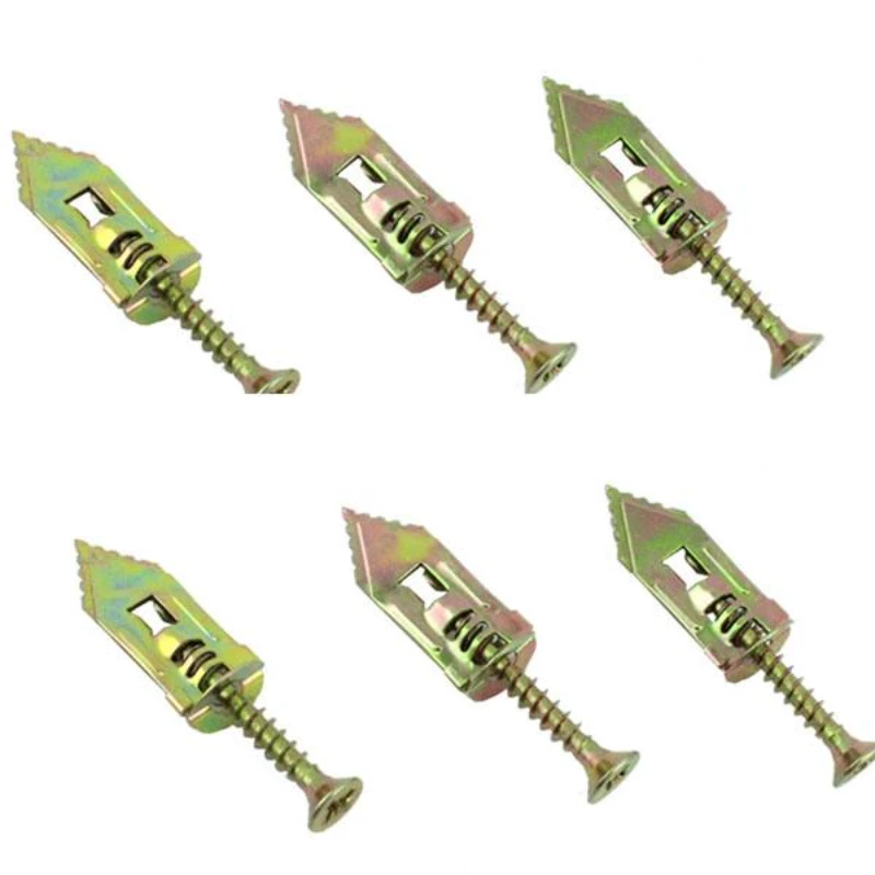 10/20pcs Self Drilling Expansion Screws Stainless Steel Drywall Gypsum