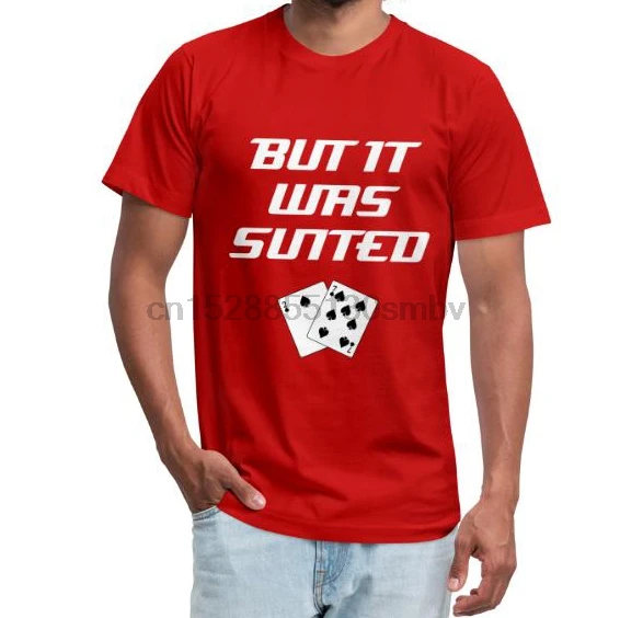 Мужская футболка но она была подходит топ 10 Bad Beat Poker Excuses-мужская из джерси wo