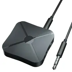 Bluetooth приемник V4.2 беспроводной аудио музыкальный адаптер A2DP с 3,5 мм стерео разъемом для дома и автомобильной аудиосистемы