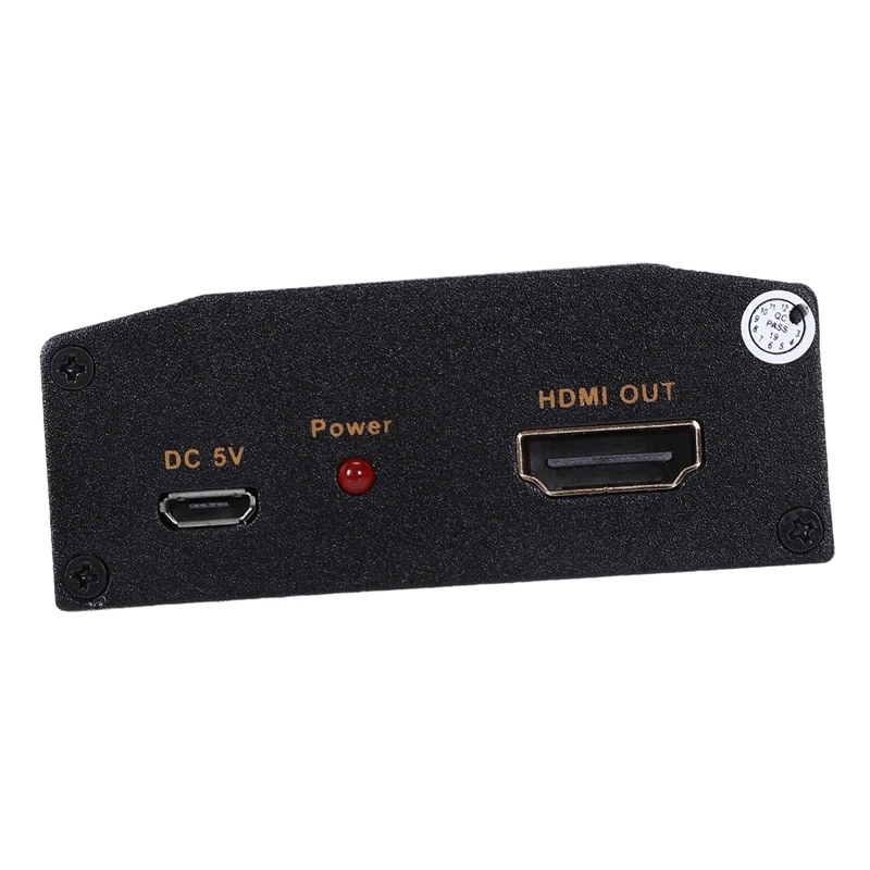 Мини VGA к HDMI конвертер с аудио VGA2HDMI 1080P адаптер для проектора ПК ноутбука