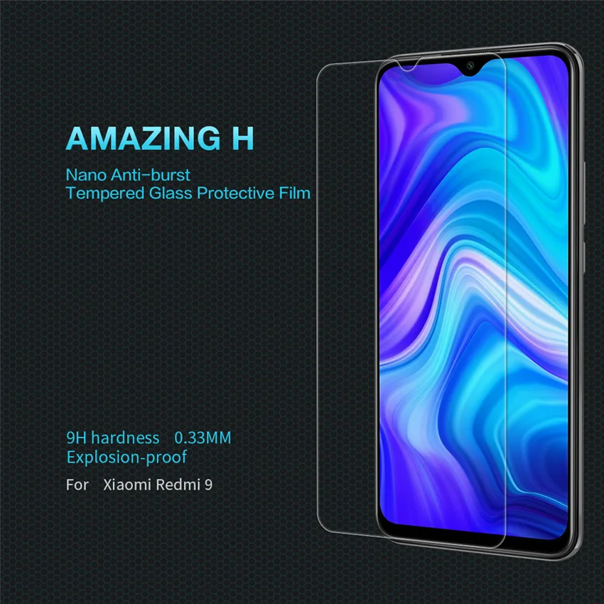 Новинка 2020 для Xiaomi Redmi 9 закаленное стекло NILLKIN Amazing H Защита экрана 9H|Защитные