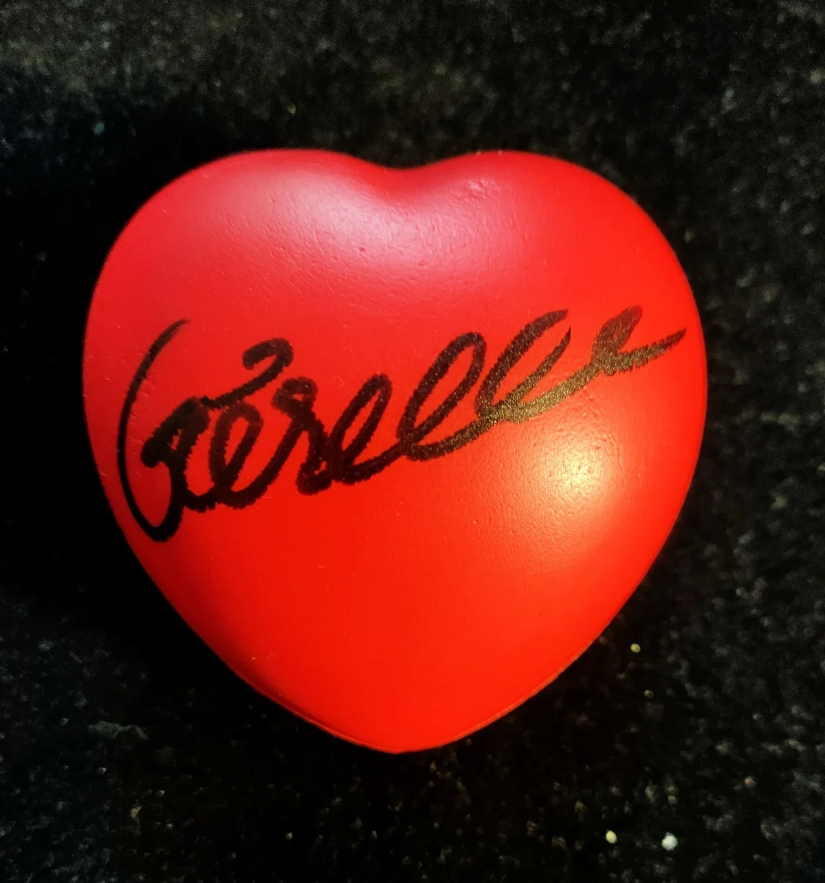 aespa カリナ直筆サイン入りボール