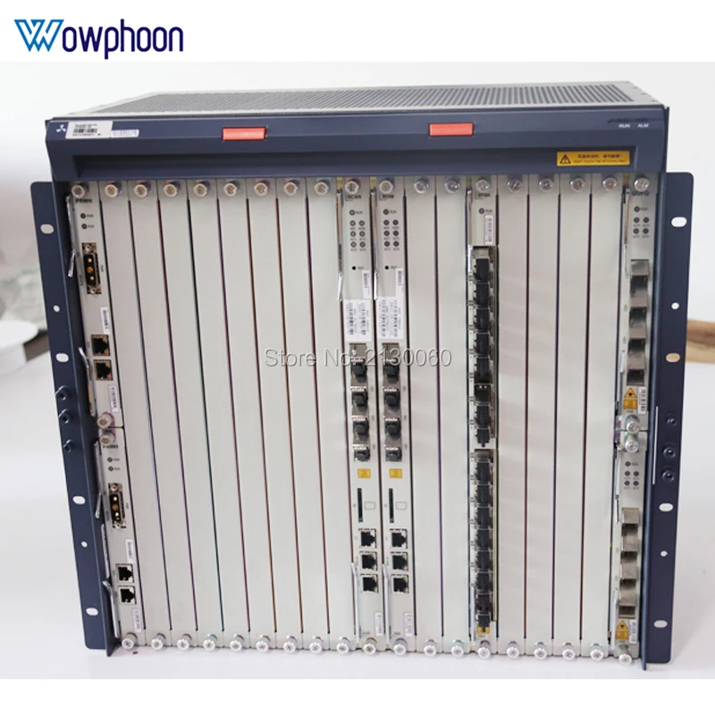 Оригинальный ZTE C300 gpon olt 10G OLT шасси + 2 * SCXN HUVQ PRWH с 1 GTGO GTGH 8 портов 16 сервисной