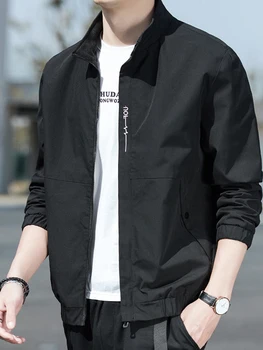 

Korean Style Sport Fashion Jacket Men Casual Harajuku Autumn Streetwear Men Jacket Motorcycle Ropa Hombre Men Clothing BW50JK